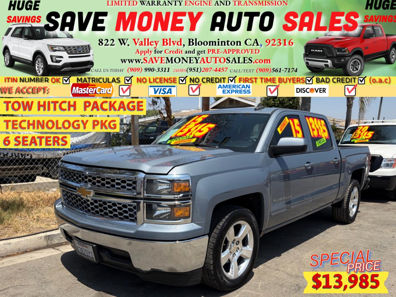 2015 Chevrolet Silverado 1500 TECHNOLOGY PACKAGE