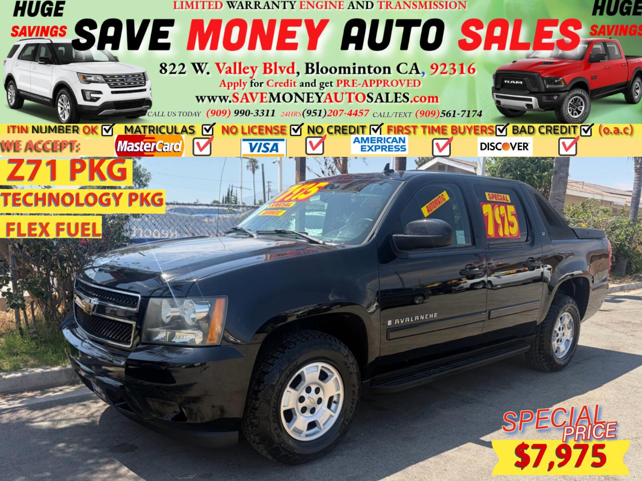 2008 Chevrolet Avalanche FLEX FUEL