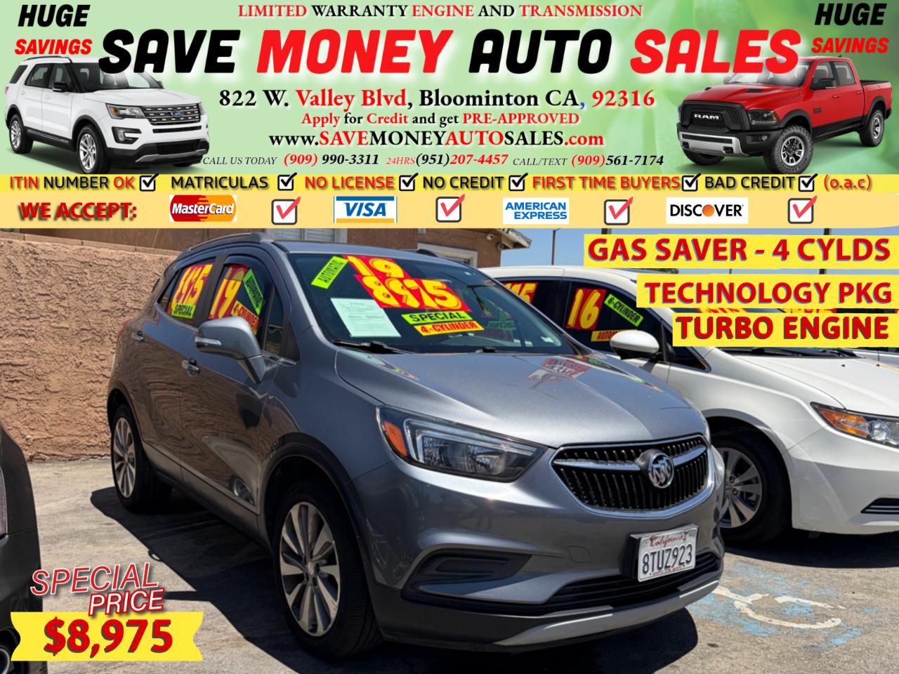 2019 Buick Encore TURBO ENGINE
