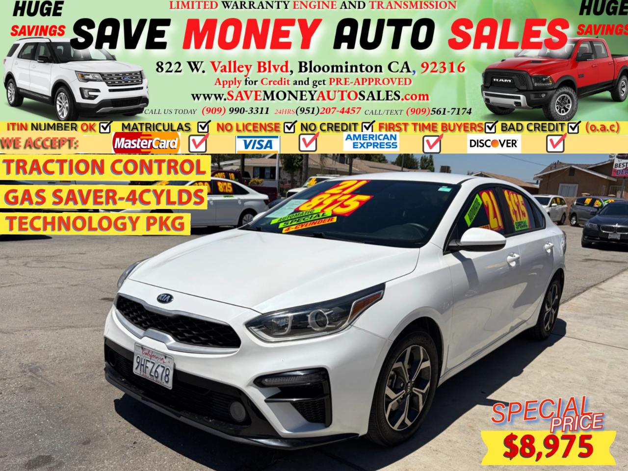 2021 Kia Forte TECHNOLOGY PKG