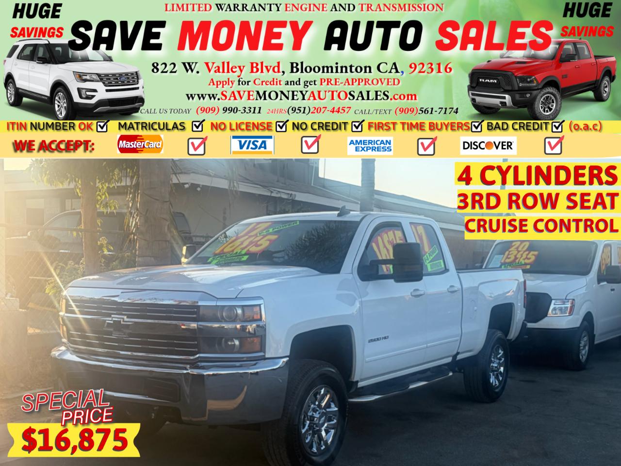 2017 Chevrolet Silverado 2500HD TRACTION 4X4