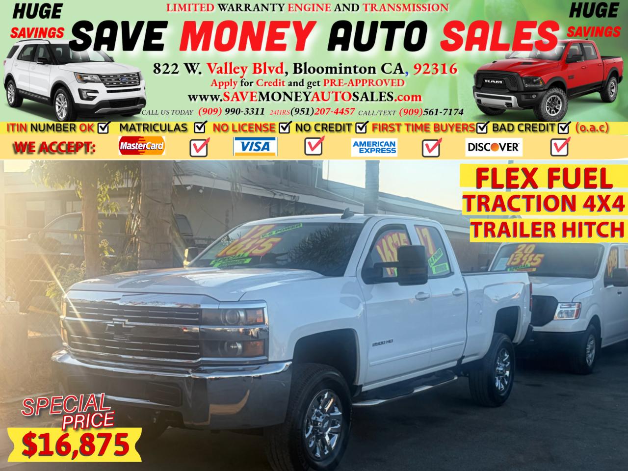 2017 Chevrolet Silverado 2500HD TRACTION 4X4