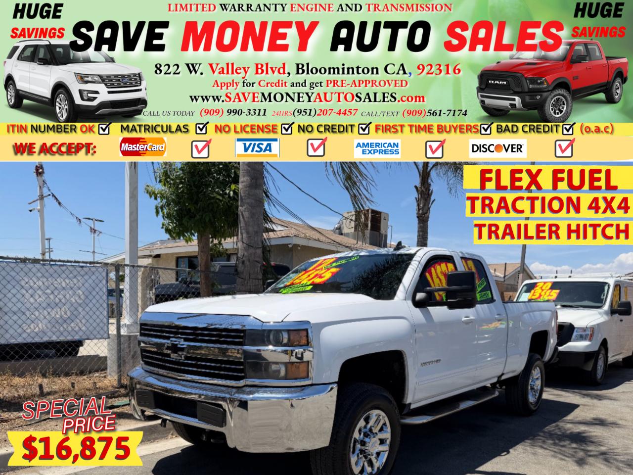 2017 Chevrolet Silverado 2500HD TRACTION 4X4