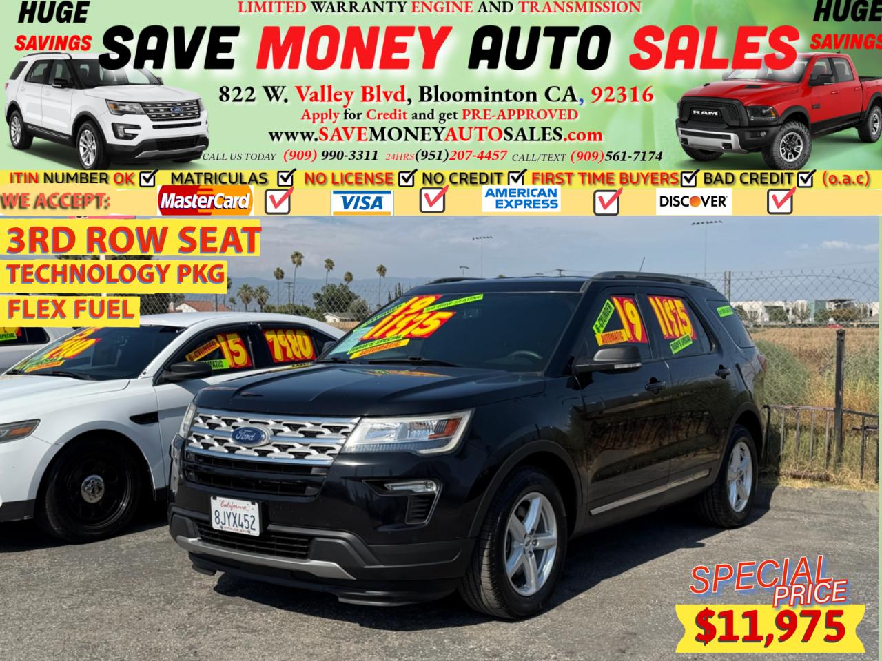 2019 Ford Explorer FLEX FUEL