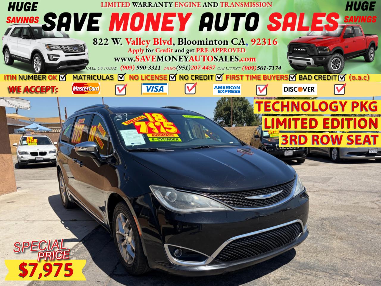 2018 Chrysler Pacifica LIMITED EDITION