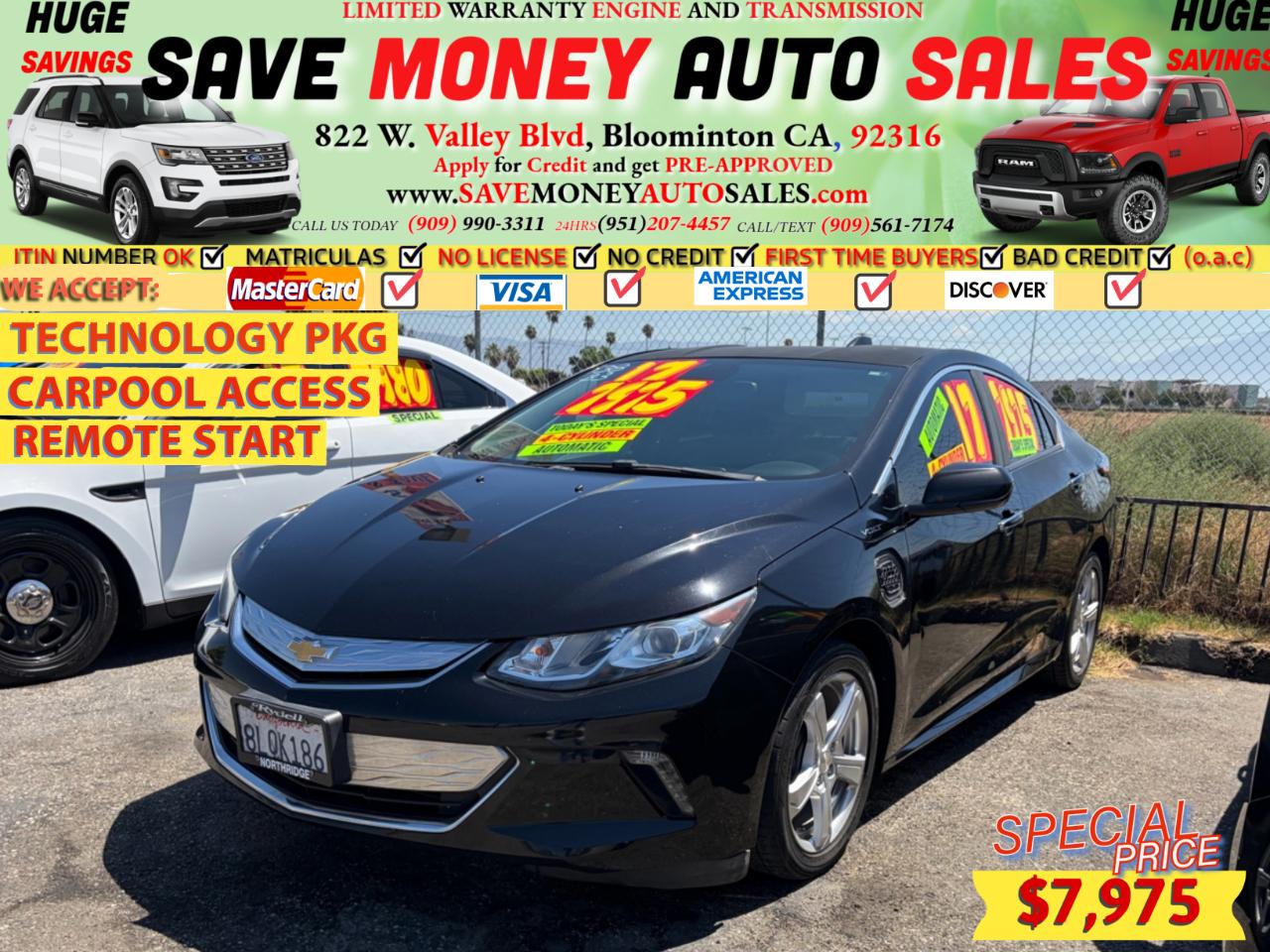 2017 Chevrolet Volt TECHNOLOGY PKG