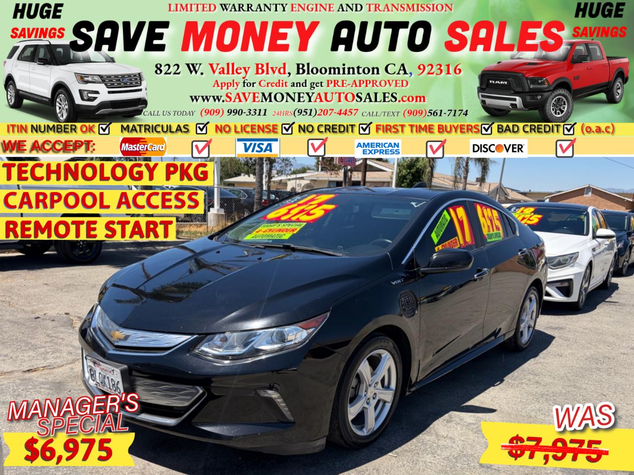 2017 Chevrolet Volt TECHNOLOGY PKG