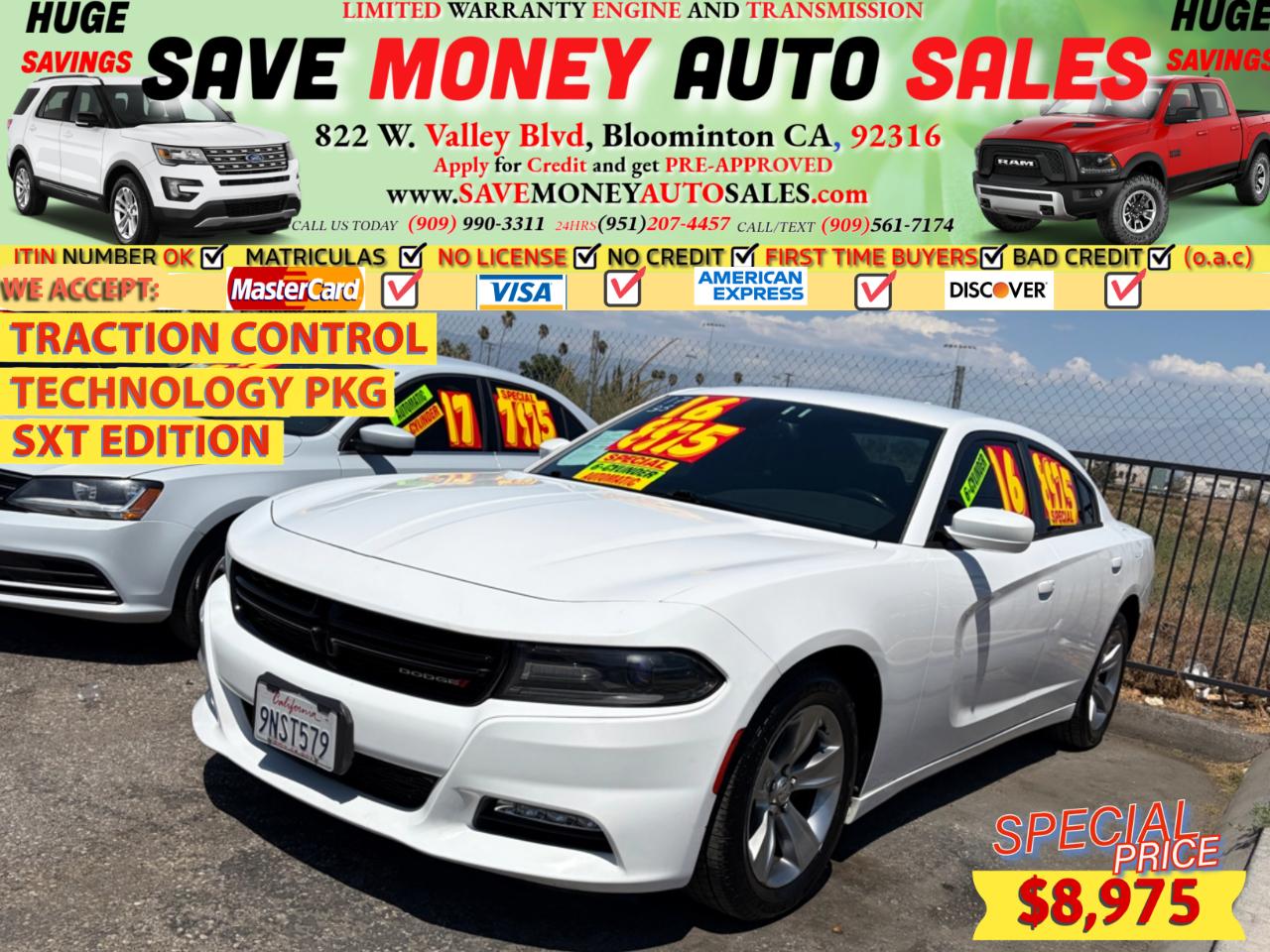 2016 Dodge Charger TRACTION CONTROL