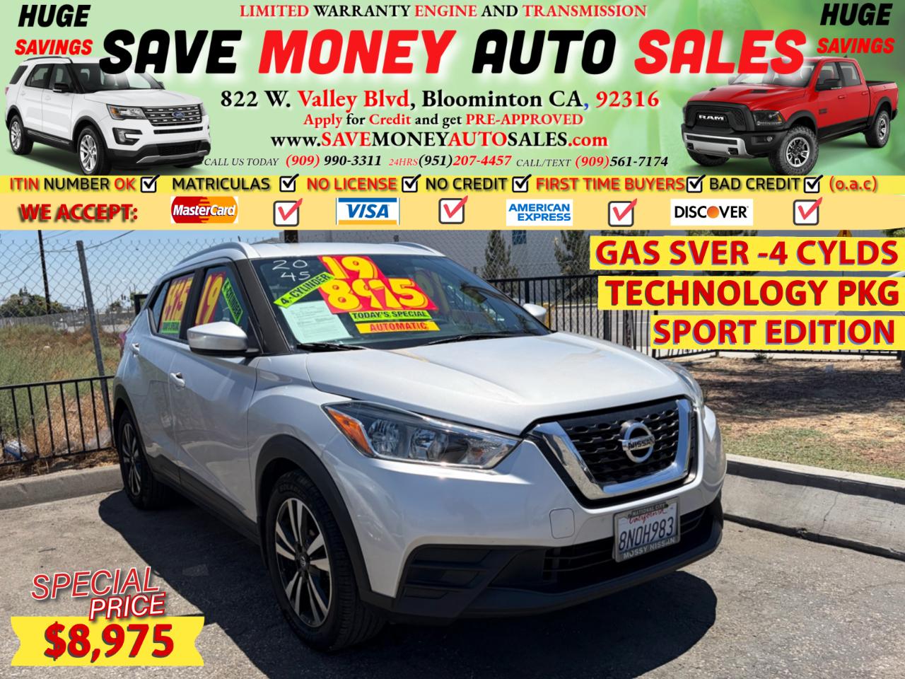 2019 Nissan Kicks SPORT EDITION