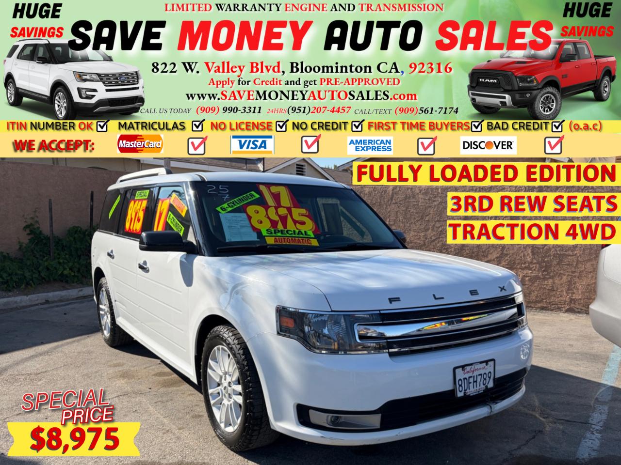 2017 Ford Flex TRACTION 4WD