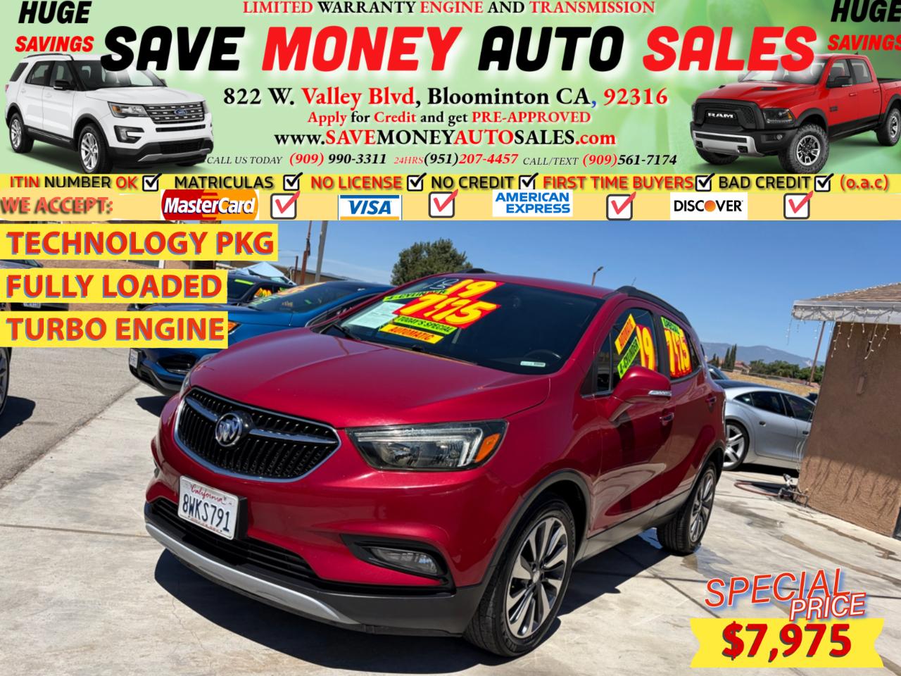 2019 Buick Encore TURBO ENGINE