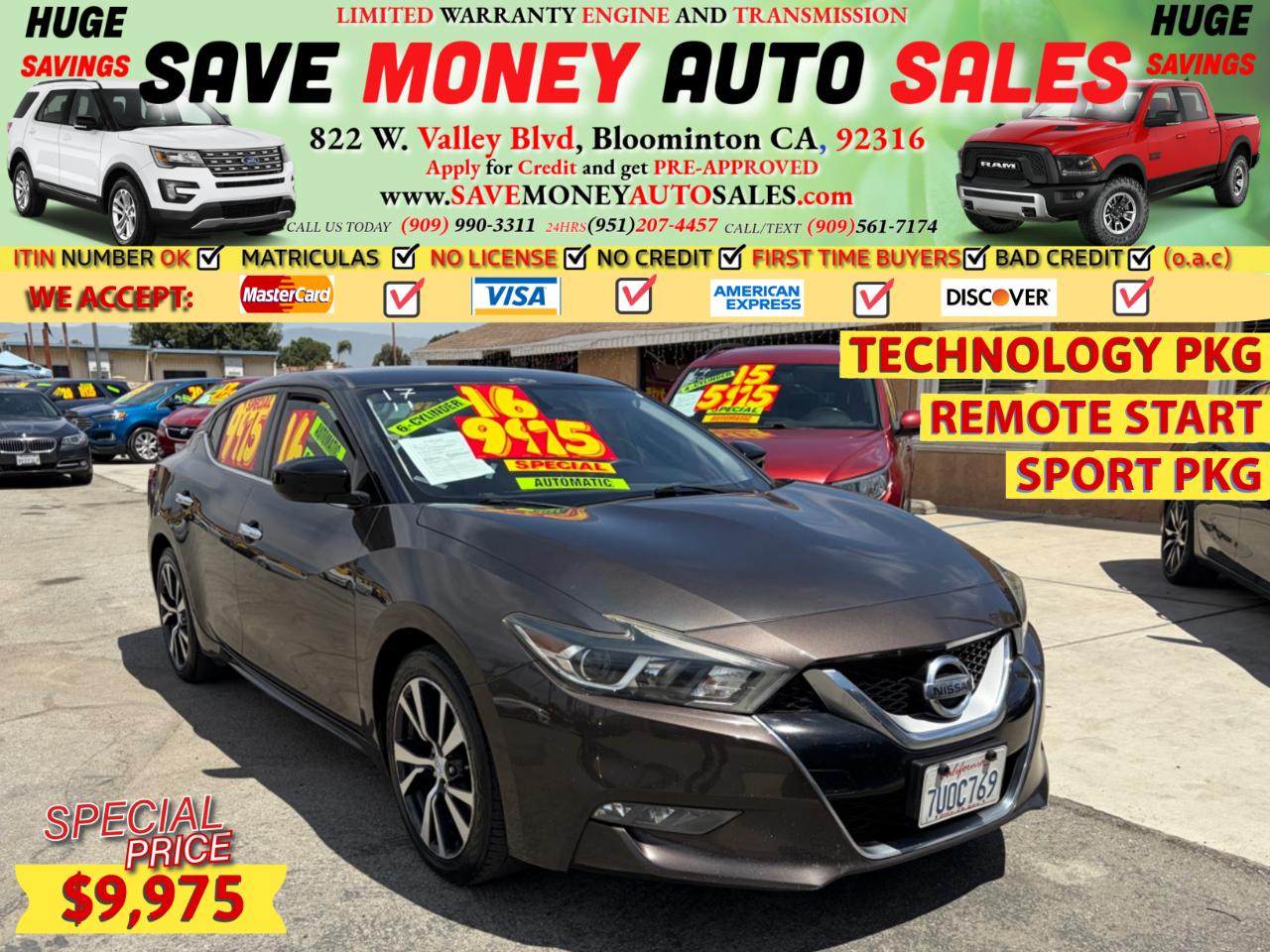 2016 Nissan Maxima 