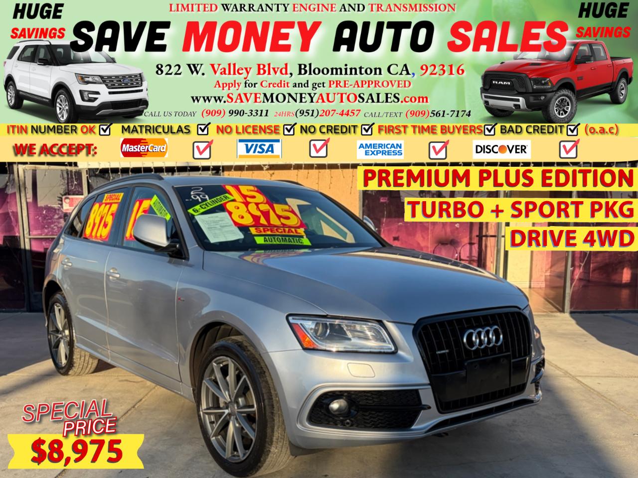 2015 Audi Q5 PREMIUM PLUS
