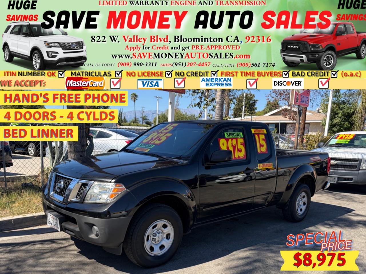 2015 Nissan Frontier 4 DOORS - 4 CYLDS