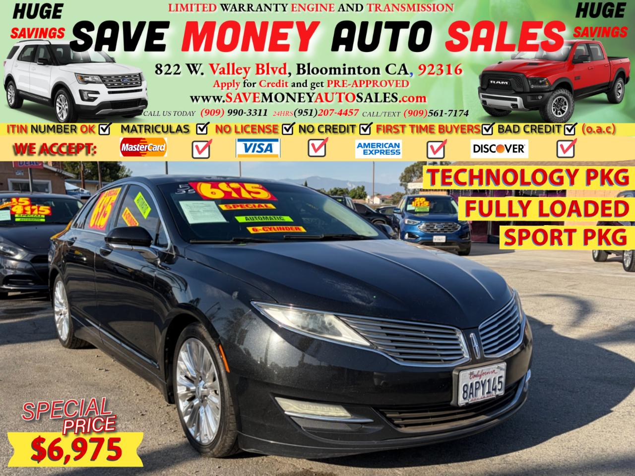 2013 Lincoln Lincoln MKZ 