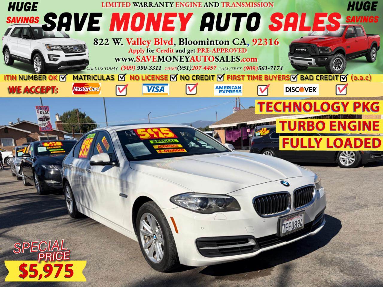 2014 BMW 528i FULLY LOADED