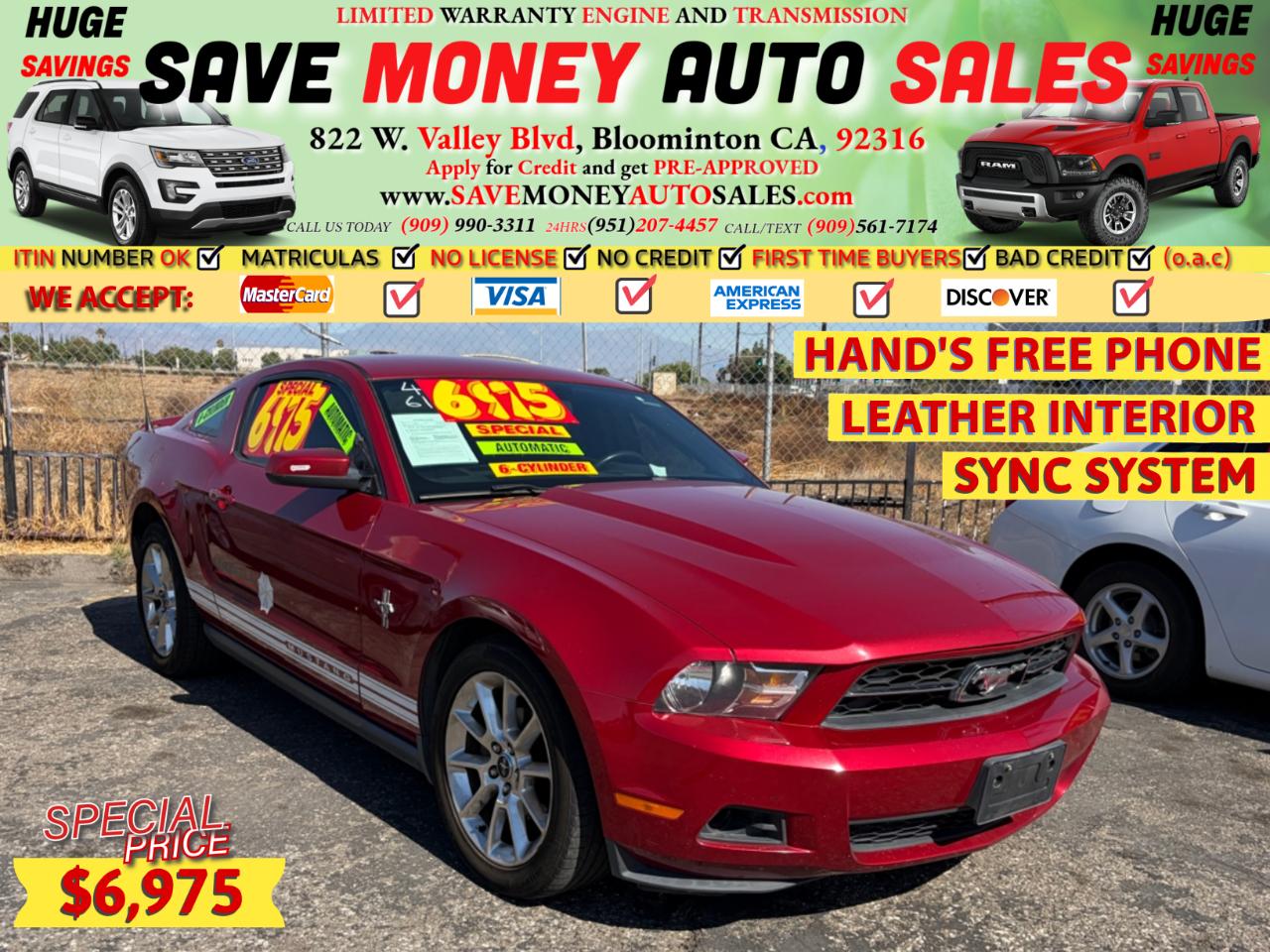 2010 Ford Mustang SYNC SYSTEM
