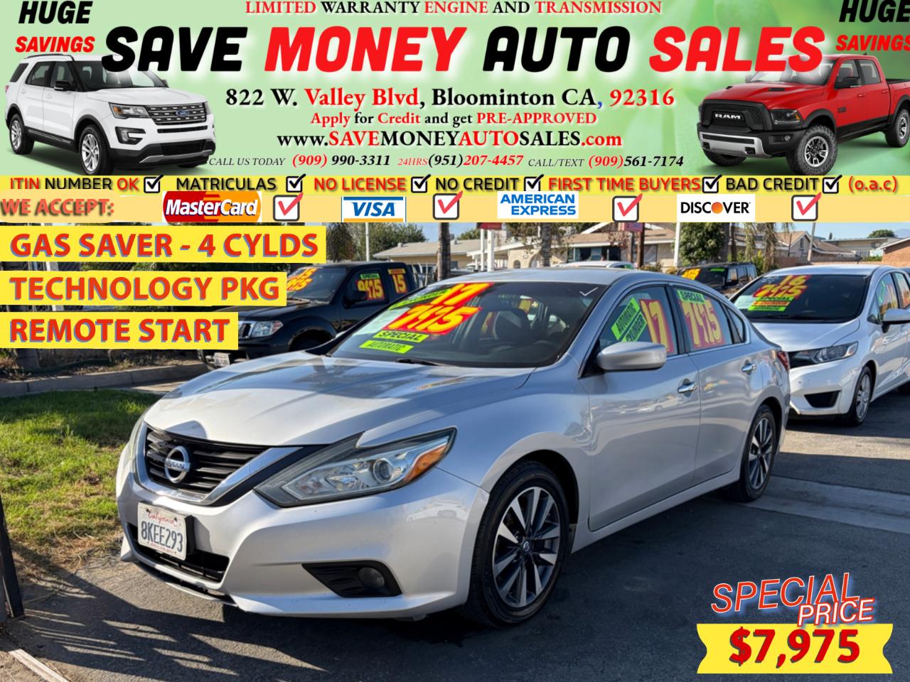 2017 Nissan Altima REMOTE START