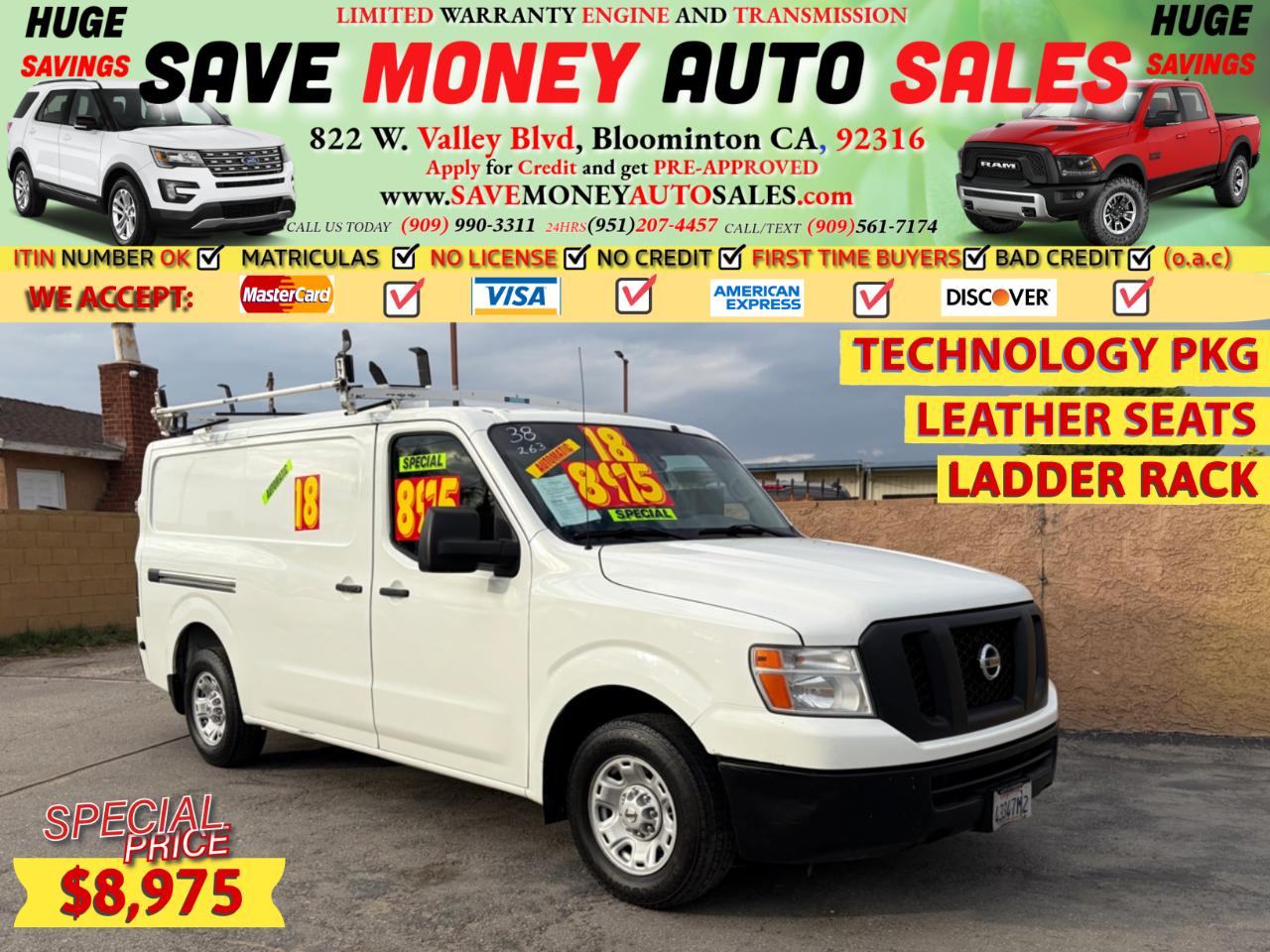 2018 Nissan NV Cargo 