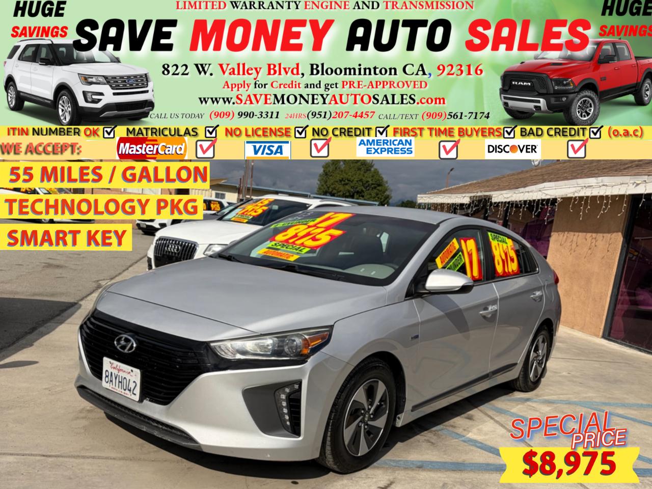 2017 Hyundai Ioniq Hybrid TECHNOLOGY PKG