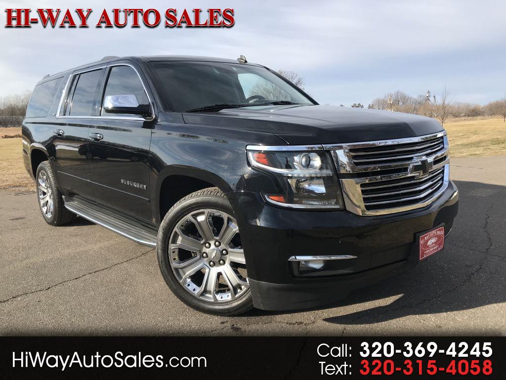Used 2015 Chevrolet Suburban 4WD 4dr LTZ for Sale in Pease MN 56363 Hi