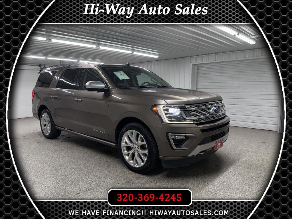 2018 Ford Expedition Max Platinum 4x4