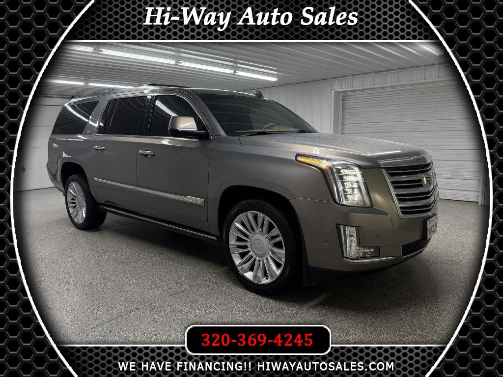 2018 Cadillac Escalade ESV 4WD 4dr Platinum