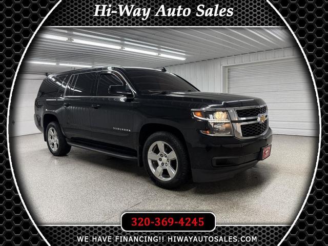 Black 2017 Chevrolet Suburban SUV / Crossover Four-Wheel Drive Automatic