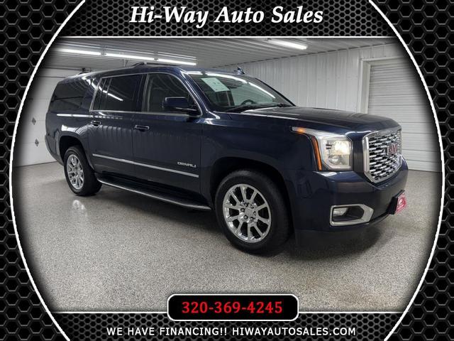 Blue 2020 GMC Yukon XL SUV / Crossover Four-Wheel Drive Automatic