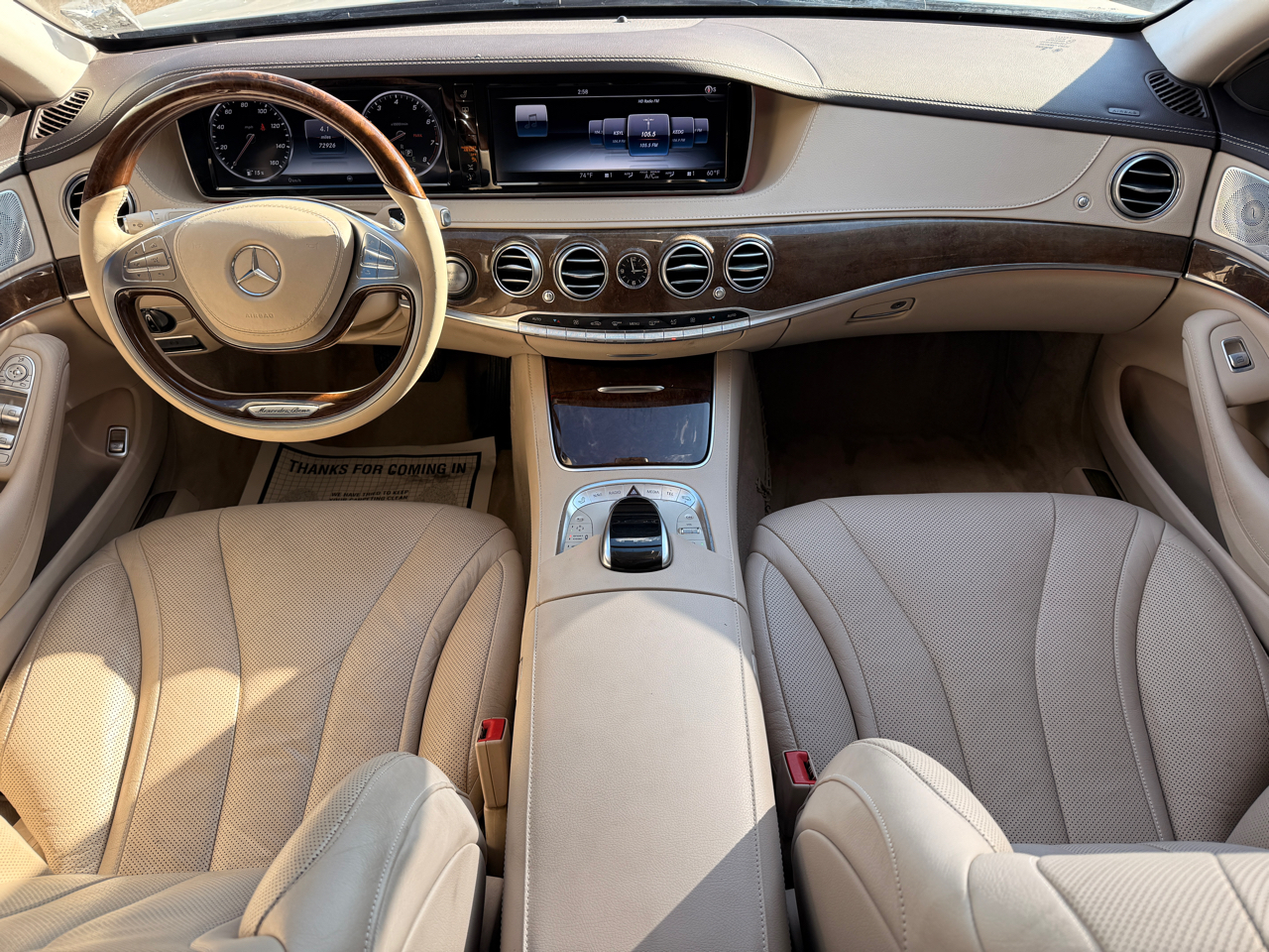 Mercedes-Benz S-Class S550 4MATIC 2017