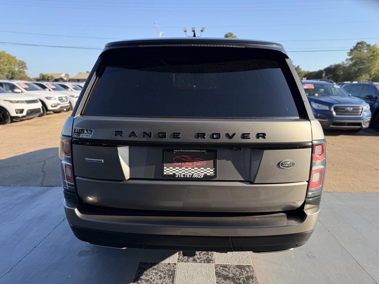 Land Rover Range Rover Supercharged 2018