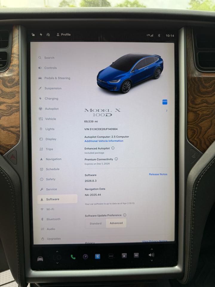 Tesla Model X 100D 4D SUV AWD 2018