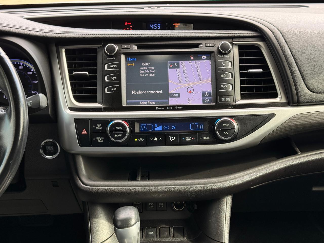 Toyota Highlander XLE 2018