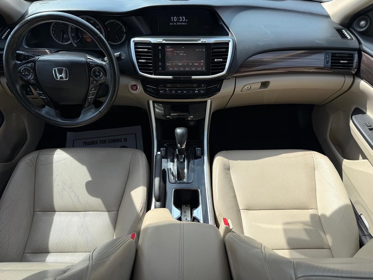 Honda Accord Touring 2017