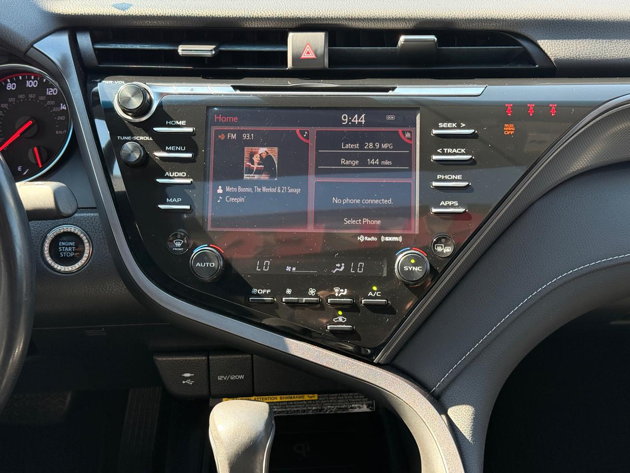 Toyota Camry XSE 2019