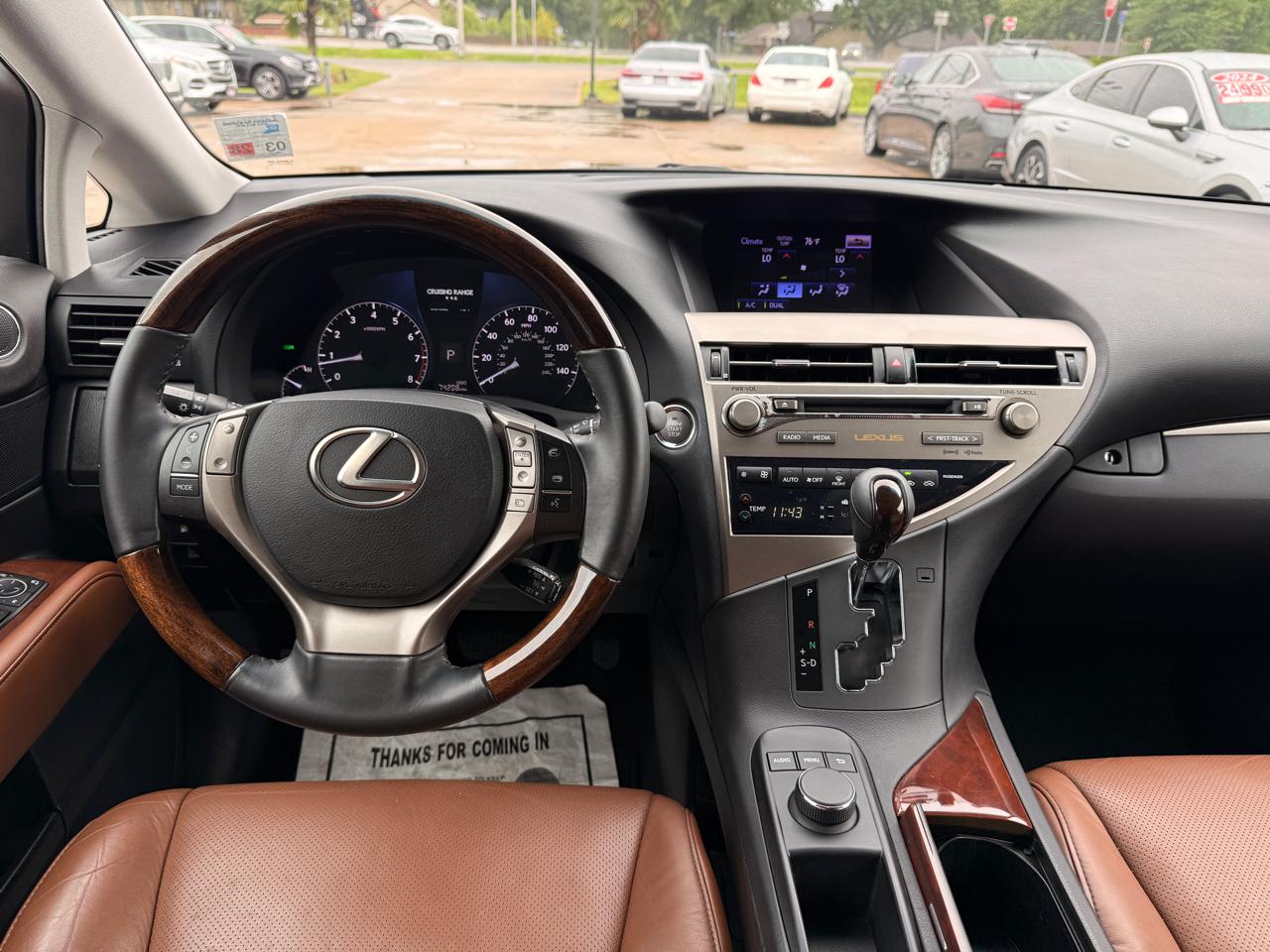 Lexus RX 350 FWD 2013