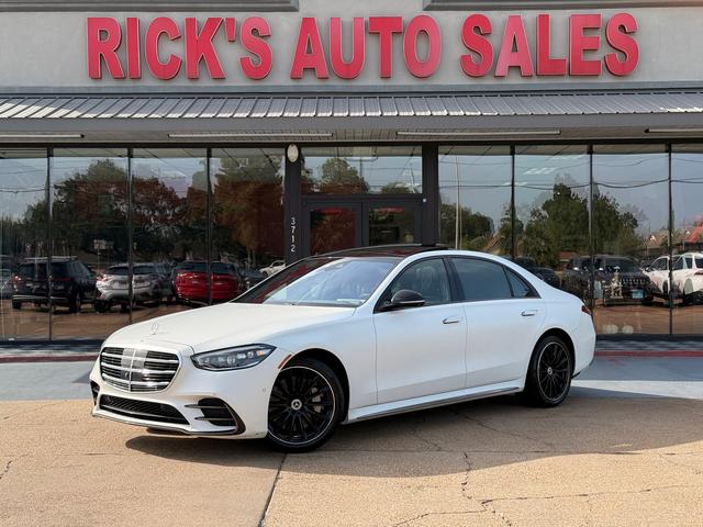 White 2024 Mercedes-Benz S-Class Sedan All-Wheel Drive Automatic