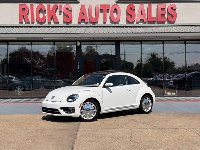 White 2018 Volkswagen Beetle Hatchback Front-Wheel Drive Automatic