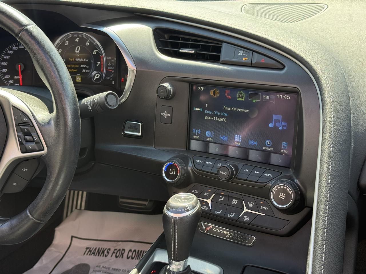 Chevrolet Corvette 1LT Coupe Automatic 2017