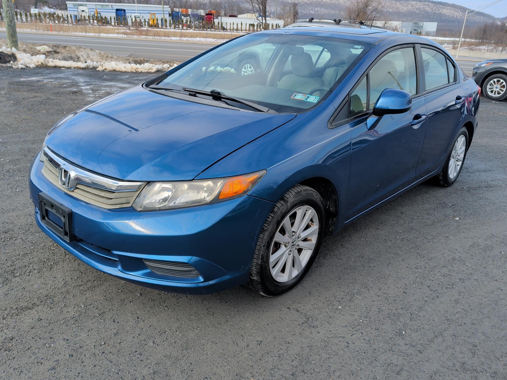 2012 Honda Civic EX Sedan 5-Speed AT