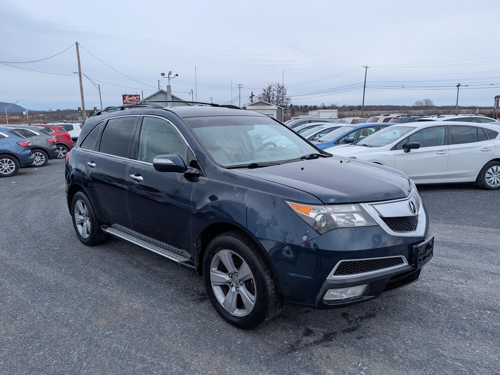 2012 Acura MDX 6-Spd AT w/Tech Package