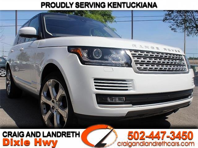 Land Rover Louisville >> Used 2017 Land Rover Range Rover Supercharged For Sale In Louisville Land Rover Louisville >> Used 2017 Land Rover Range Rover Supercharged For Sale In Louisville