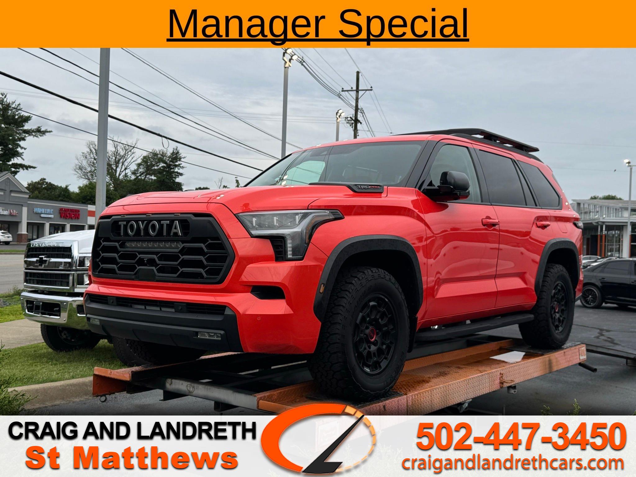 2023 Toyota Sequoia TRD Pro