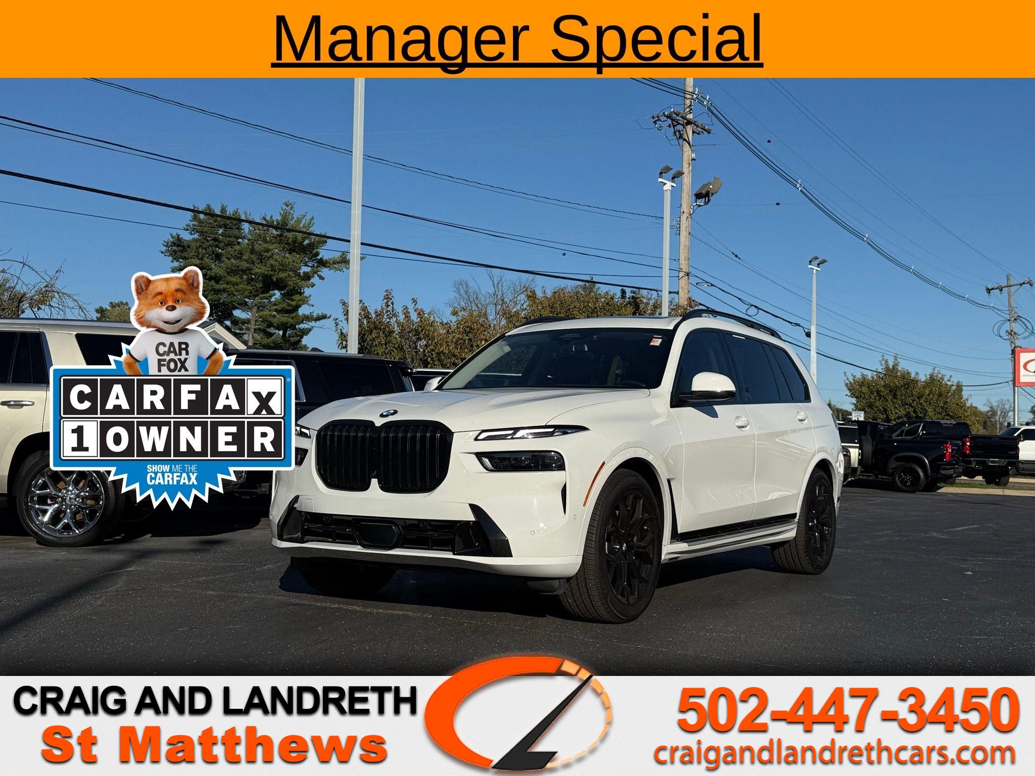 2024 BMW X7 xDrive40i