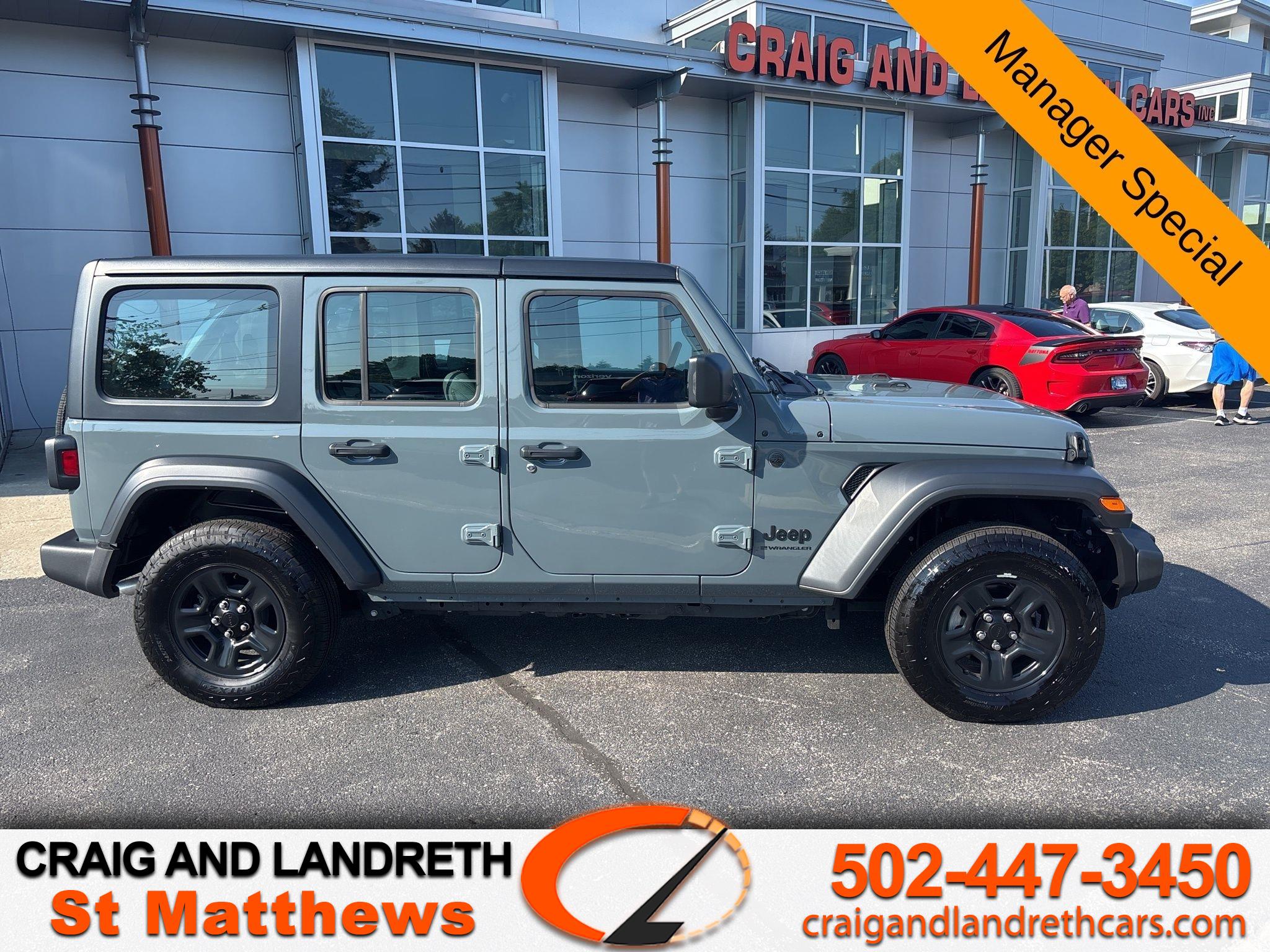 2024 Jeep Wrangler 4-Door Sport