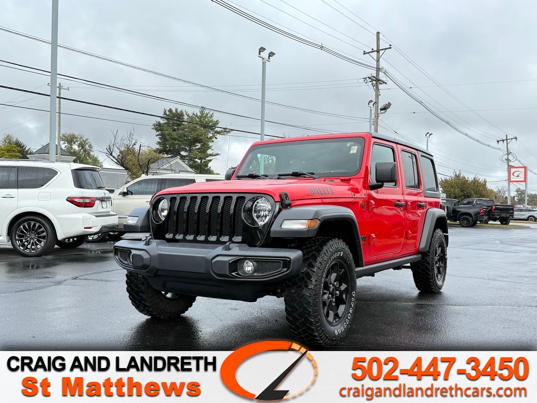 2020 Jeep Wrangler Unlimited Willys