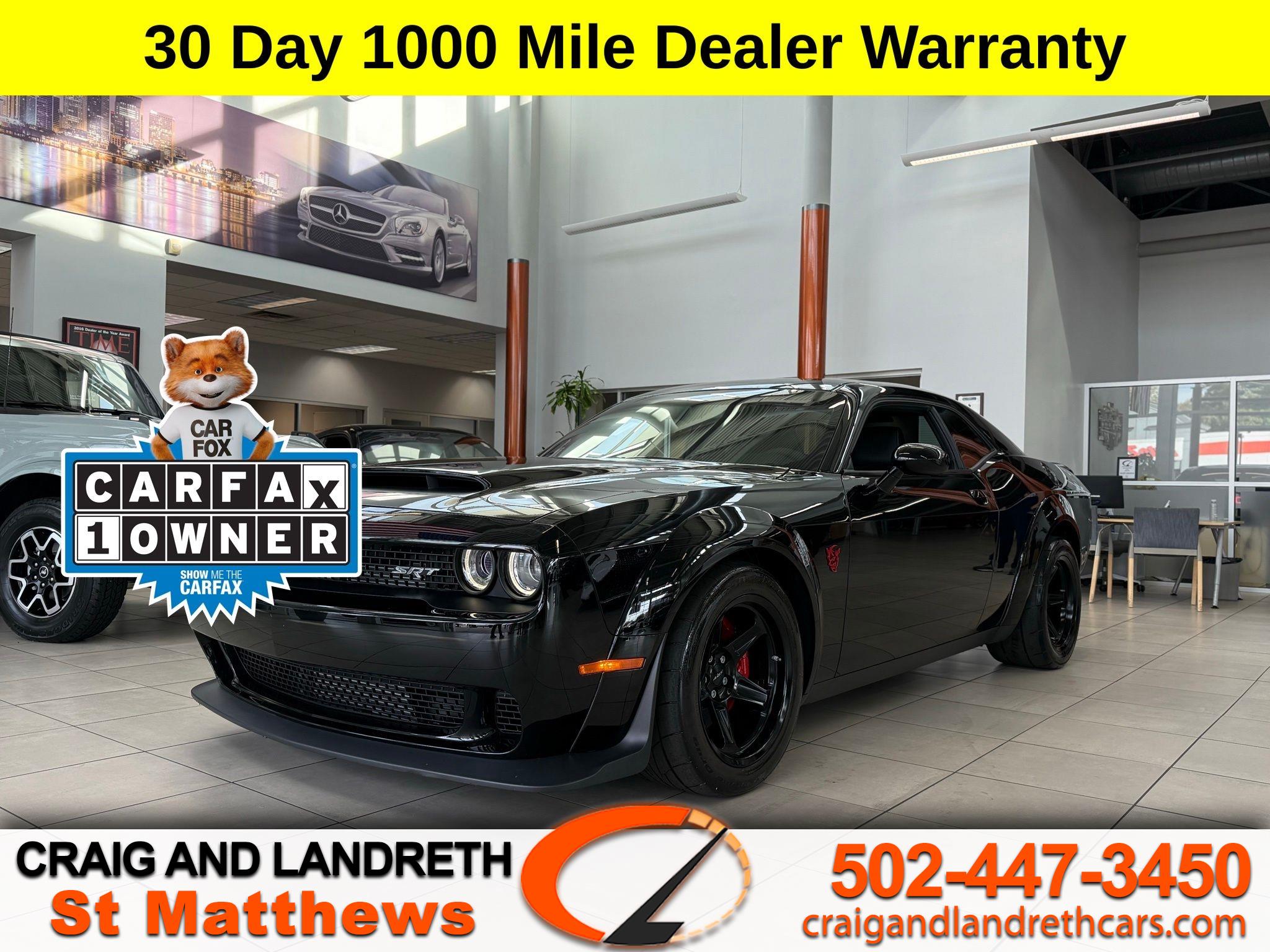 2018 Dodge Challenger SRT