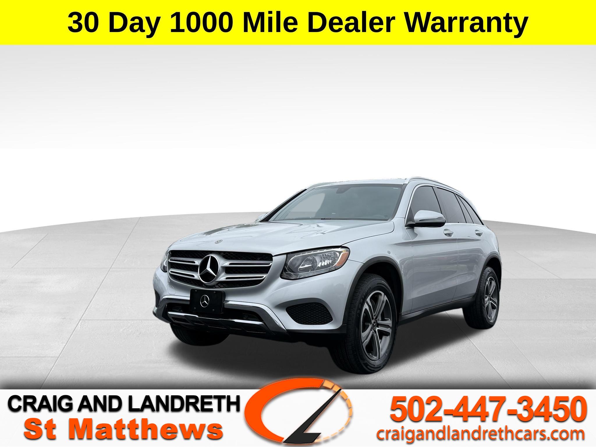 Mercedes-Benz GLC  2018 Mercedes-Benz GLC  2018