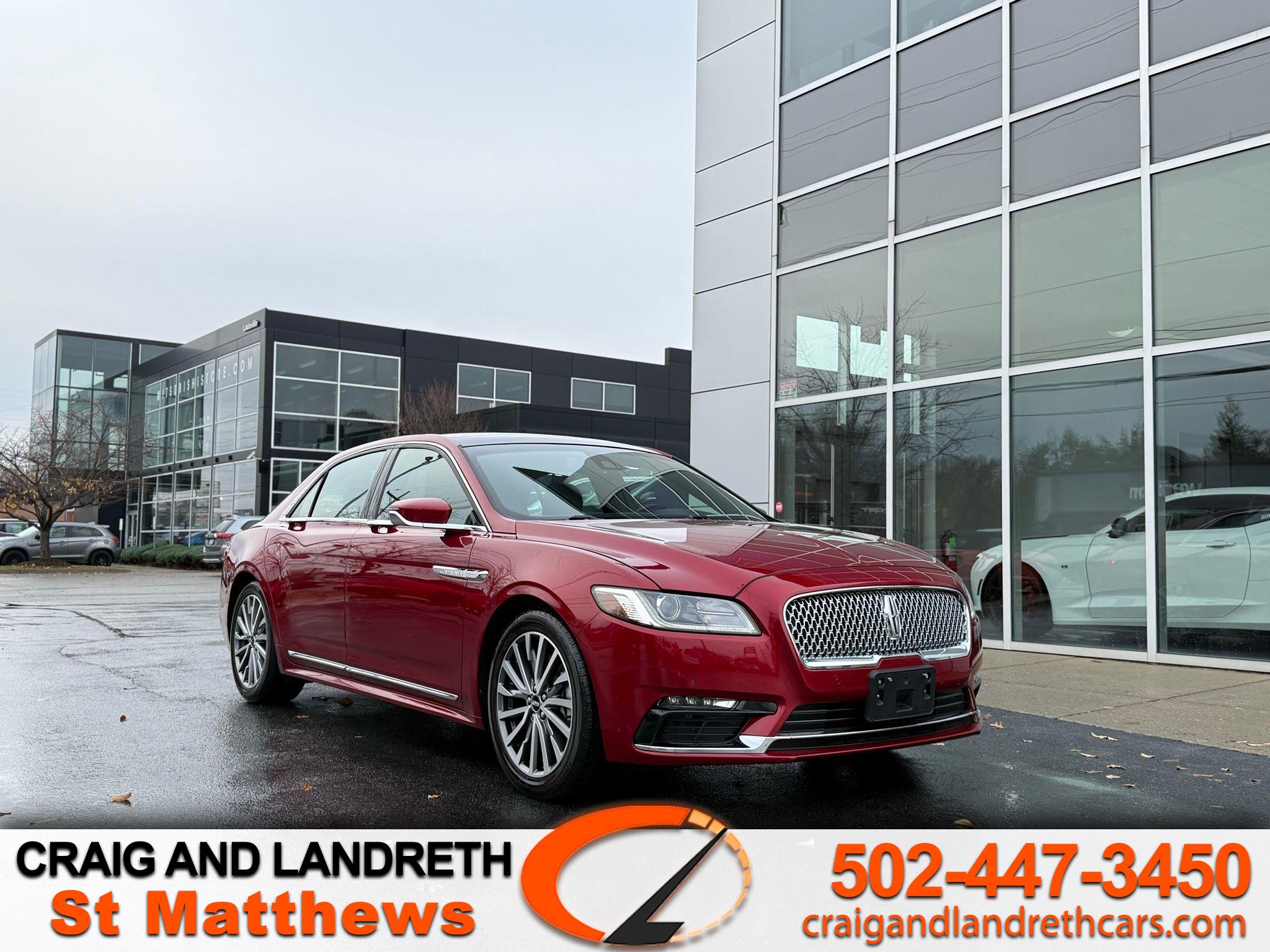 2017 Lincoln Continental Select's photo