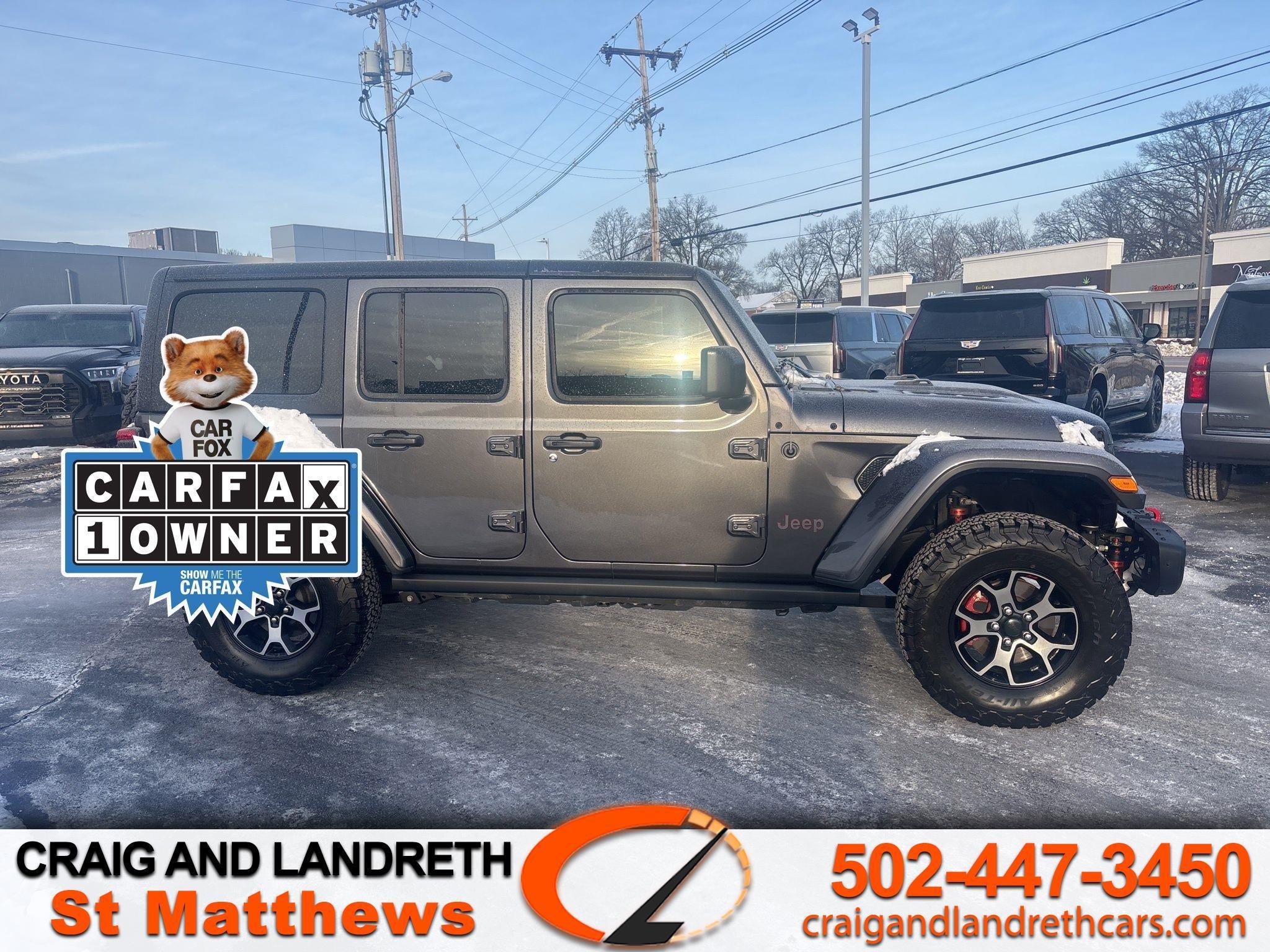 2018 Jeep Wrangler Unlimited Rubicon